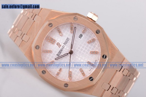 Audemars Piguet Royal Oak Perfect Replica Watch Rose Gold 15400OR.OO.1220OR.02D(EF)